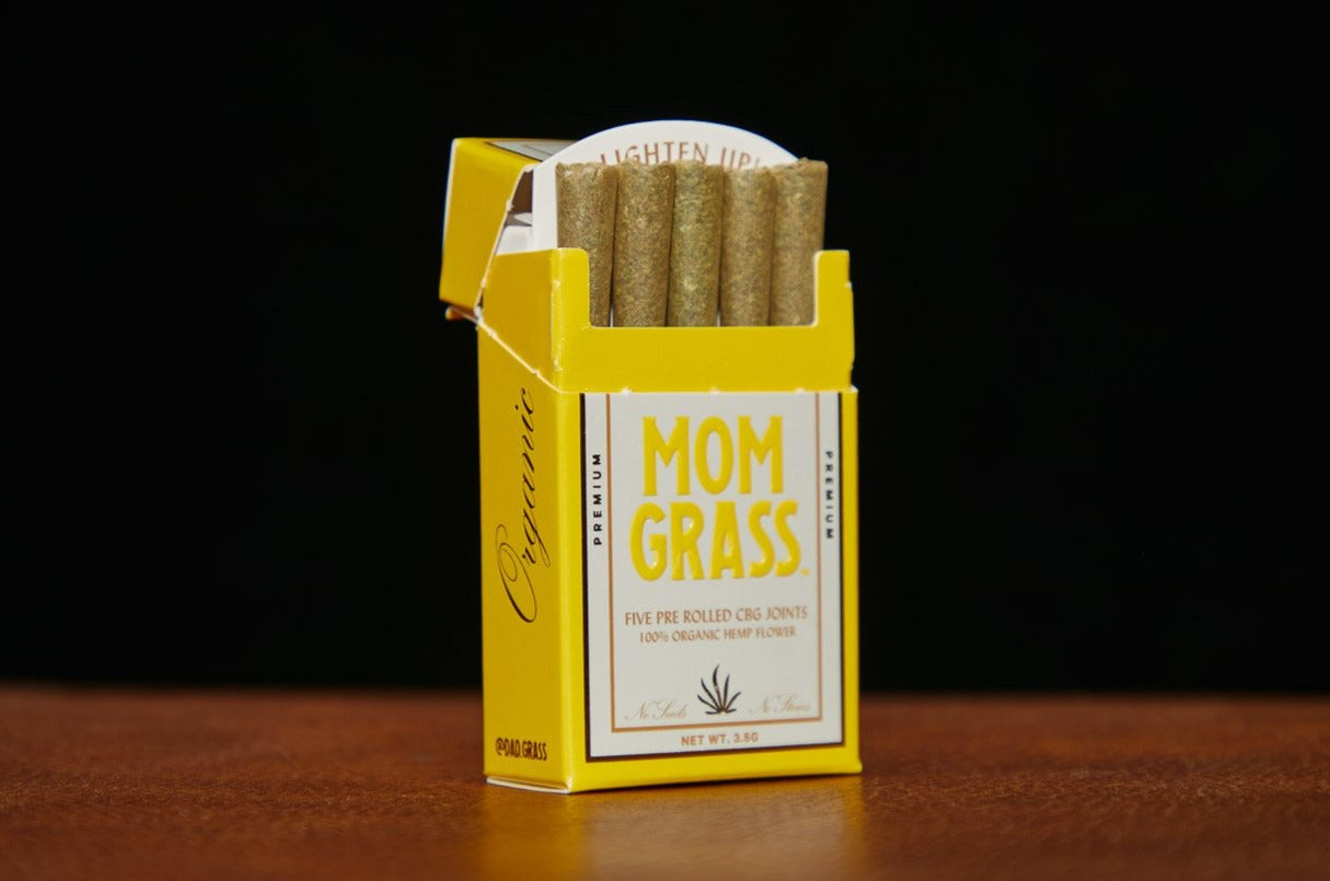 Mom Grass CBG Pre-Rolls 5 Pack 