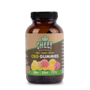 Chief Botanical Vegan CBG Gummies 