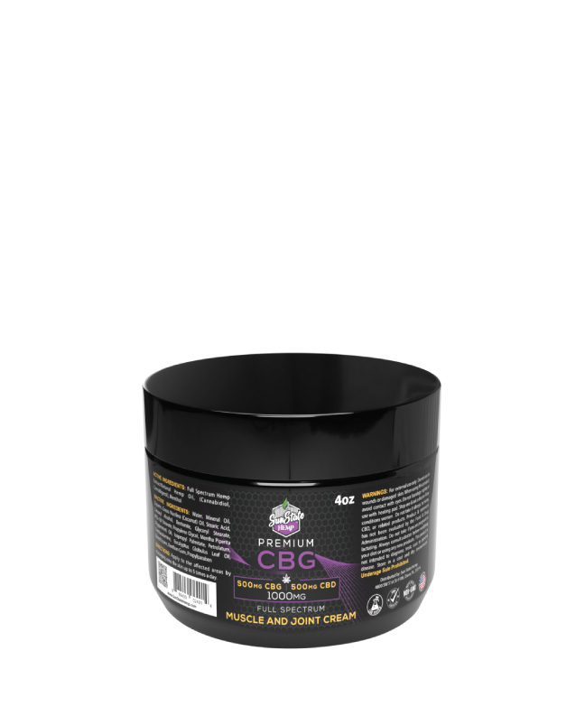 Premium CBG Muscle and Joint Cream 